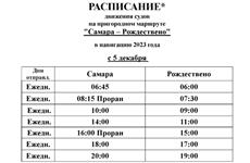 С 5 декабря на р. Волга закрывается остановка "Проран"