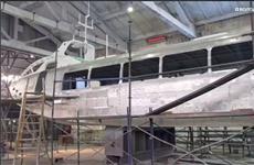 Стартовало строительство пятого судна на подводных крыльях "Метеор" для Саратовской области