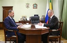 Олег Мельниченко доложил Игорю Комарову о социально-экономическом развитии Пензенской области по итогам первой половины 2026 года