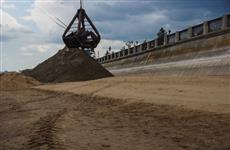 На самарские пляжи начали завозить песок