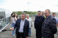 Вячеслав Тимченко и Олег Мельниченко посетили строящиеся объекты транспортной инфраструктуры Пензы и Города Спутника