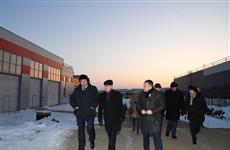 Игорь Петришенко посетил строительную площадку дилерского центра "БеларусЪ"