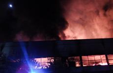 Пожар на самарском заводе тушили почти 8 часов