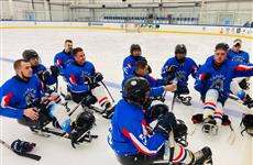 Сборная Самарской области стала двукратным победителем Любительской следж-хоккейной лиги