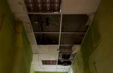 В самарском детсаду обрушился потолок из-за протечки горячей воды