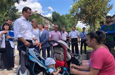 Дмитрий Азаров проверил благоустройство пр. Металлургов