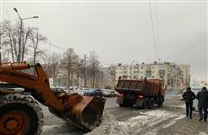 За ночь на самарские полигоны вывезено 24 тонны снега