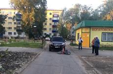 В Чапаевске под колесами иномарки пострадал семилетний велосипедист
