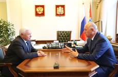 Николай Меркушкин провел рабочую встречу с Виктором Альтерготом