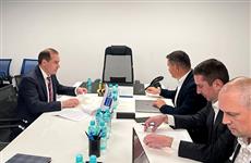 Состоялась рабочая встреча врио главы Мордовии Артема Здунова и генерального директора "Почты России" Максима Акимова