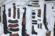 Под Сызранью нашли тайник с оружием и боеприпасами
