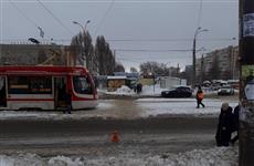 В Самаре водитель маршрутного автобуса сбил на переходе женщину