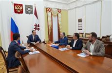Артём Здунов встретился с руководством ГК "Оптикэнерго"
