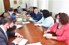 В Доме Правительства обсудили строительство паромной переправы в поселке Юрино