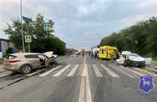 На Заводском шоссе в ДТП с двумя авто пострадали 5 человек