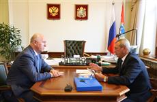 Николай Меркушкин провел рабочую встречу с руководителем реготделения ДОСААФ России