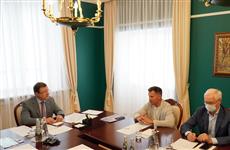 Дмитрий Азаров и Алексей Немов обсудили строительство центра спортивной гимнастики в Тольятти