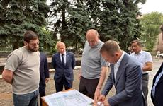 Реконструкцию городского сквера и Аллеи Славы в Бугуруслане завершат до 1 сентября 