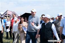 В Соль-Илецке отметили казахский праздник "Степной той"
