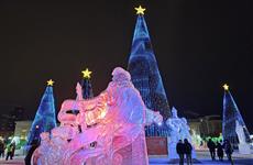 В Самаре 27 декабря откроется новогодний городок на площади им. Куйбышева 