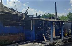 Мужчина и женщина погибли в горящем доме в селе Самарской области