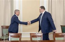 Олег Николаев встретился с министром труда Антоном Котяковым