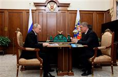 Рабочая встреча Владимира Путина и Радия Хабирова