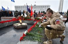 Юнармейцы присутствовали на торжествах, посвященных 75-летию Сталинградской битвы