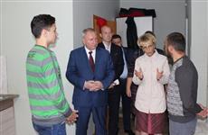 Владимир Сидоров осмотрел условия, созданные в Мордовии для вынужденных переселенцев из Украины