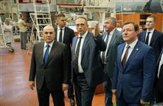 Председатель правительства РФ Михаил Мишустин посетил самарский РКЦ "Прогресс"