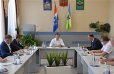 Дмитрий Азаров обсудил реализацию нацпроектов в Красноярском районе
