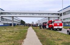 На АВТОВАЗе 96 человек тушат пожар, эвакуировали 50 человек