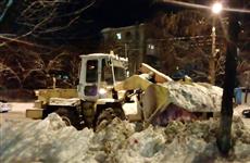 С начала зимы с улиц Самары вывезли 340 тыс. т снега