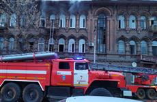 Пожар в доме Челышева ликвидирован ночью