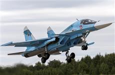 В Нижегородской области упал истребитель Су-34