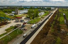 Продолжается реконструкция трассы Кинель - Богатое - Борское по дорожному нацпроекту
