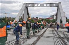 На строительство Фрунзенского моста уйдет около 5 тыс. кубометров бетона
