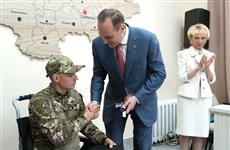 В Мордовии ветеран СВО с тяжелым ранением получил автомобиль с адаптивным управлением