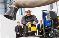 Олег Николаев дал старт работе нового цеха серийного производства полуприцепов на предприятии "АСТРА"