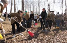 Артем Здунов принял участие в субботнике