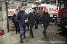 Сергей Морозов проконтролировал строительство второй очереди распределительного центра АО "Гулливер"