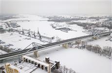 Фрунзенский мост временно закрыт для пешеходов