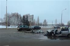 В результате столкновения двух автомобилей в Тольятти пострадали шесть человек