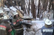 В Тольятти очевидец вытащил пострадавшего мужчину багром из горящего строительного вагончика