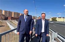 В Оренбурге открыли движение по мосту через Урал на улице Донгузской 