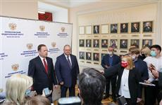 Полпред Президента РФ в ПФО и врио губернатора Пензенской области ответили на вопросы представителей СМИ