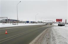 В Самаре на Южном шоссе столкнулись три иномарки, пострадал ребенок