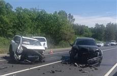 Три иномарки столкнулись в Волжском районе Самарской области