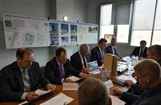 Дмитрий Азаров проверил ход строительства здания Шестого кассационного суда