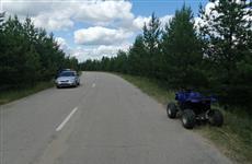 Под Сызранью в реанимацию попала женщина, врезавшаяся на квадроцикле в дерево